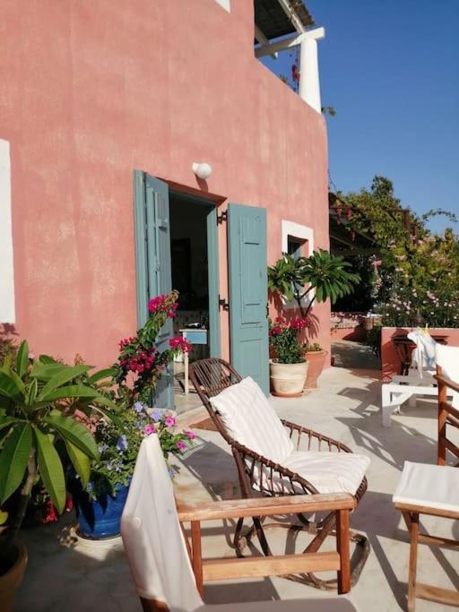 Casa Dei Melograni At Vourlidia Leros Βίλα Βρομόλιθος Εξωτερικό φωτογραφία
